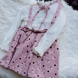 Toddler pink dress 24 mo